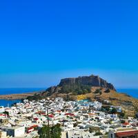 Castle - Acropolis of Lindos image